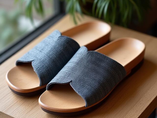 和風下駄サンダル - 伝統的な下駄の要素を取り入れたモダンなサンダル